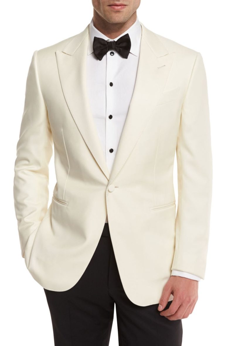 Off White Dinner Jacket For All Sizes | Baron Boutique