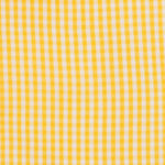 100% poplin cotton in a scotch gingham pattern ideal for shirts, dresses, skirts, pants, and unstructured blazers.