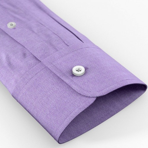 An image illustration of the women’s shirt sleeves with single-button round cuffs.