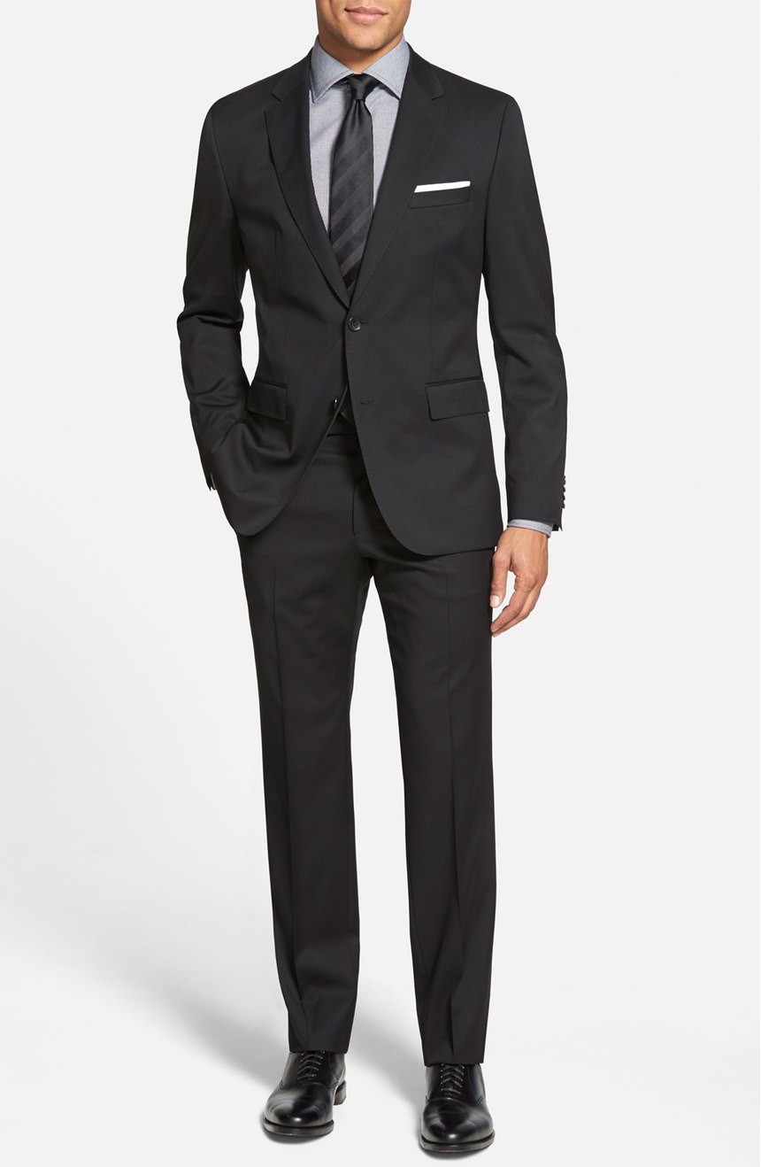 Black Full Suit For Men