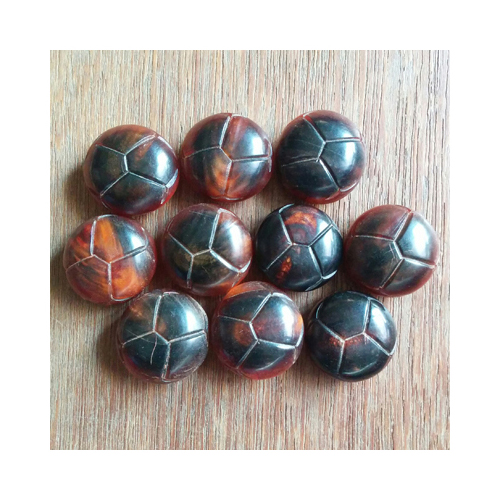 Hand made football horn buttons for suits, jackets, coats, pants, skirts, and dresses.