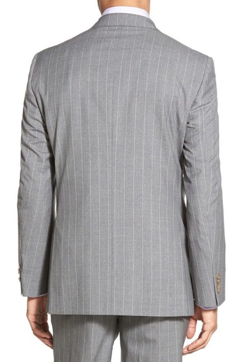 Gray Pinstripe Suit Tailored is The Best Summer Suit For All Skin Tone — free download