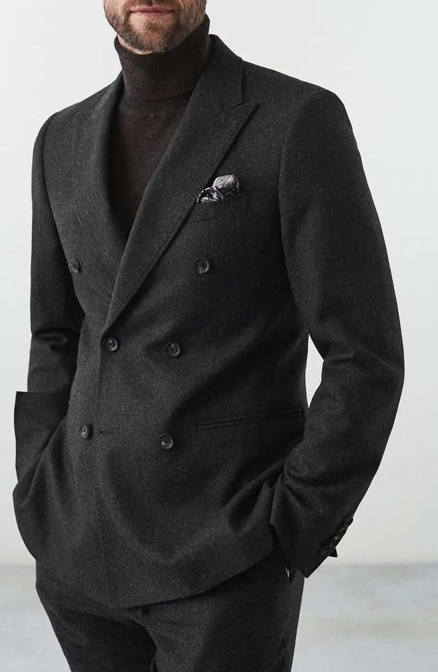 6 Button Double Breasted Suit | Custom Made