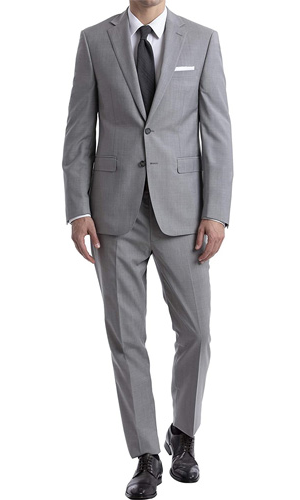 relaxed fit mens suit