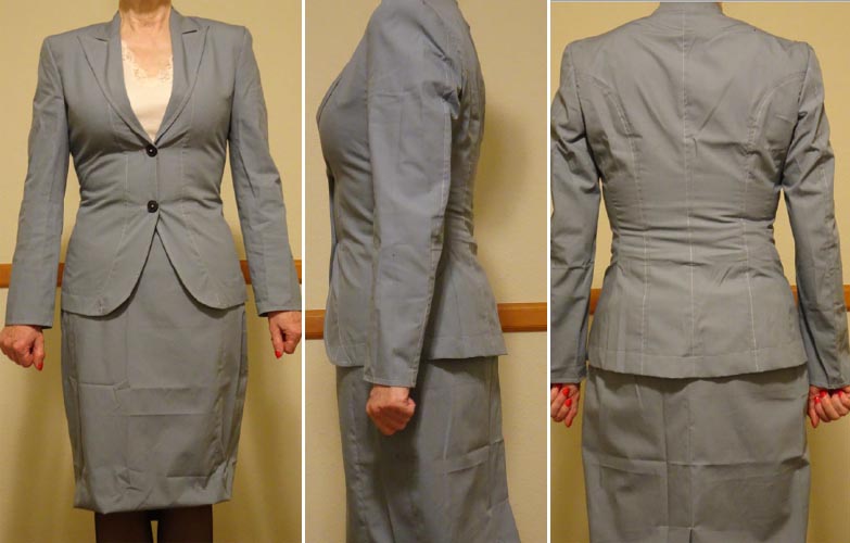 womens test skirt suit fitting image is part of how it works
