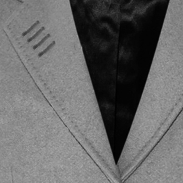 4 right lapel buttonhole in frock coat