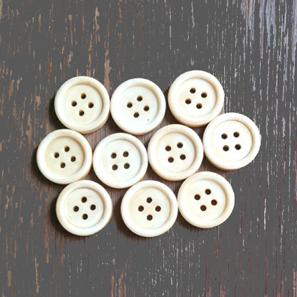 hand made 22 mm ivory horn buttons for coats and suits