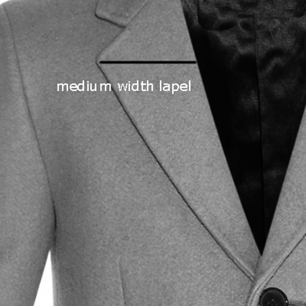 medium width frock coat lapels