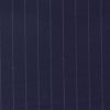 Navy With Chalk Stripes