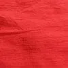 Red dupioni silk swatch