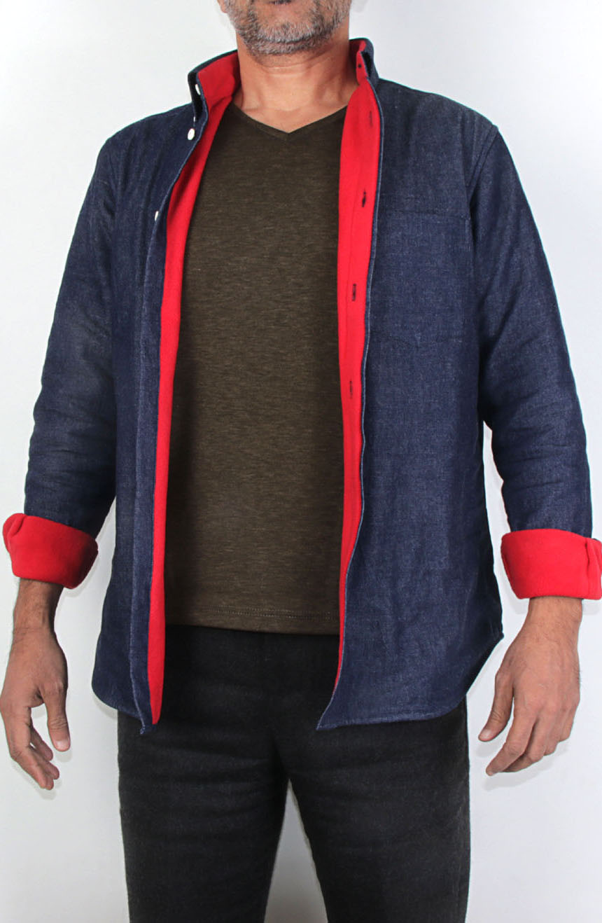 Carhartt Fleece Lined Denim Shirt Jac Black Size XL (ARM836469) | ARH  Custom USA