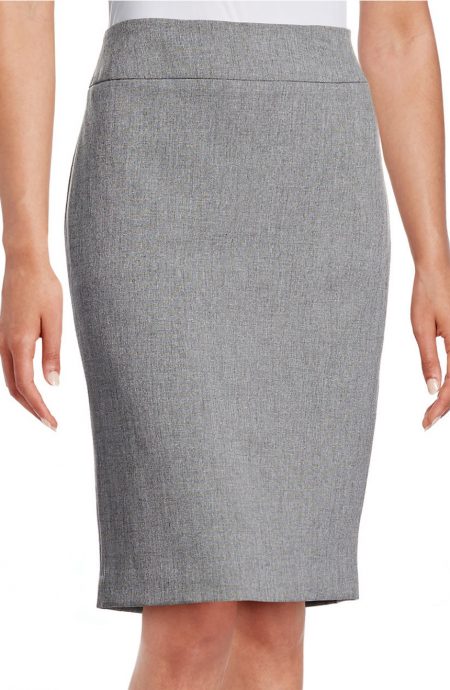 Womens grey pencil skirt.