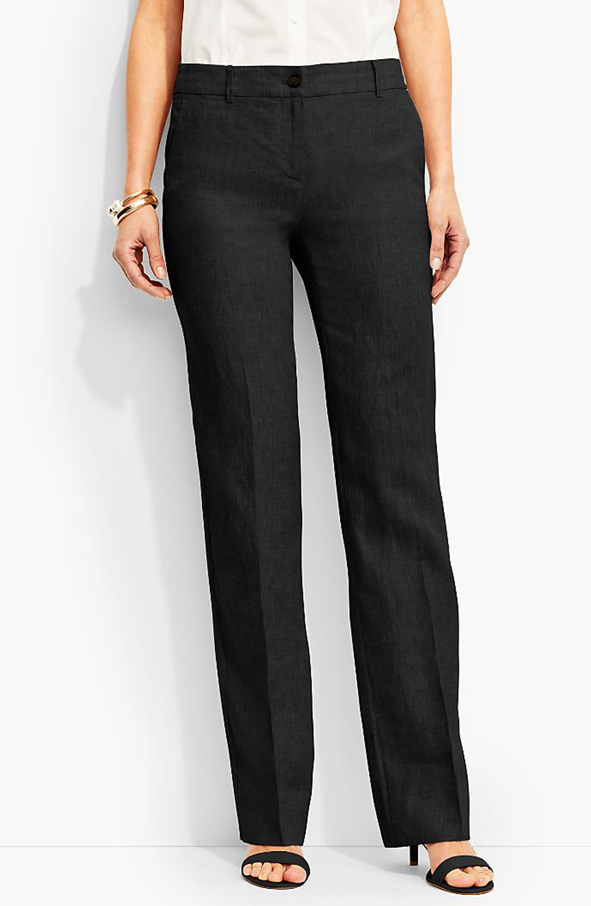 Next One Women Black Relaxed Straight Leg Flared High-Rise Stretchable  Trousers Price in India, Full Specifications & Offers | DTashion.com