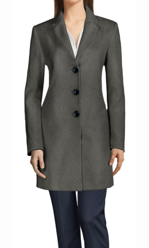 A boutique fit women's coat.