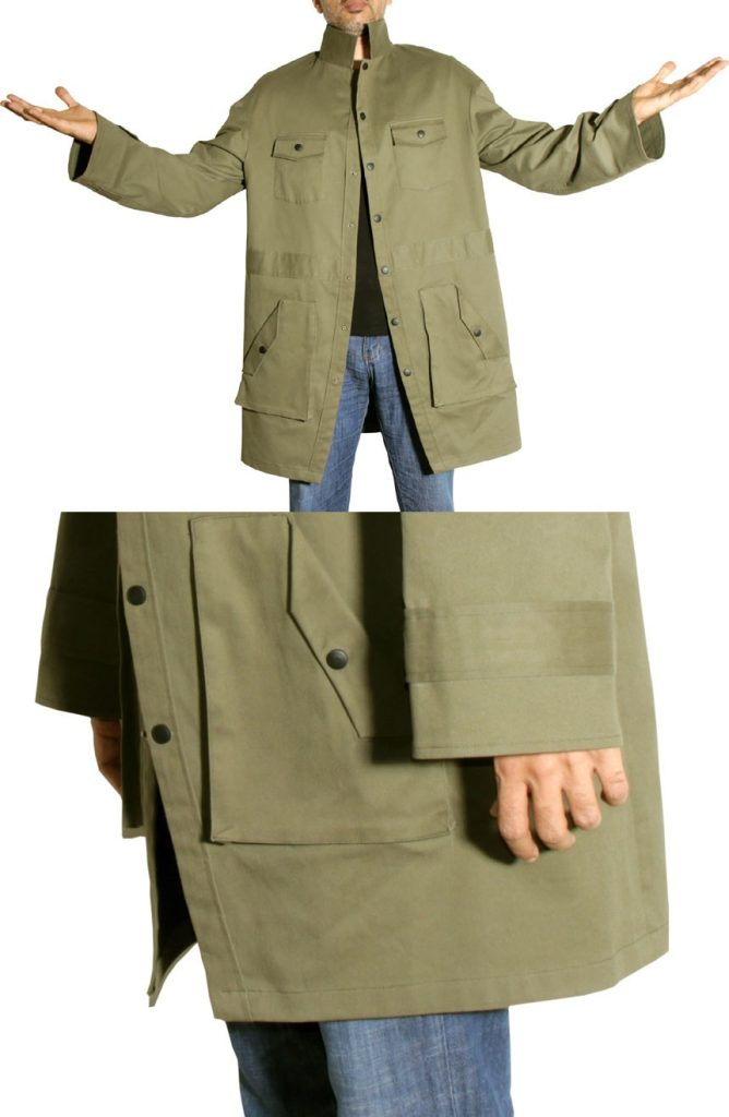 Peter B Parker Green Jacket Into The Spider-Verse Cosplay