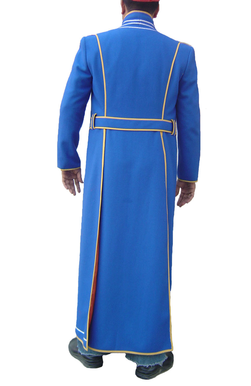 Devil May Cry 3 Vergil Blue Leather Coat