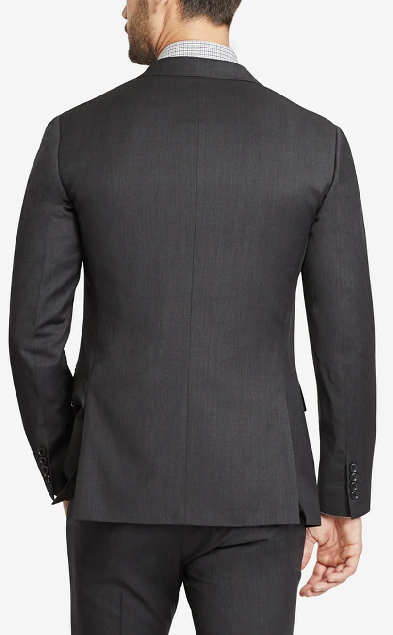 sachin and babi light blue dress Grey Prince of Wales Double Breasted Blazer