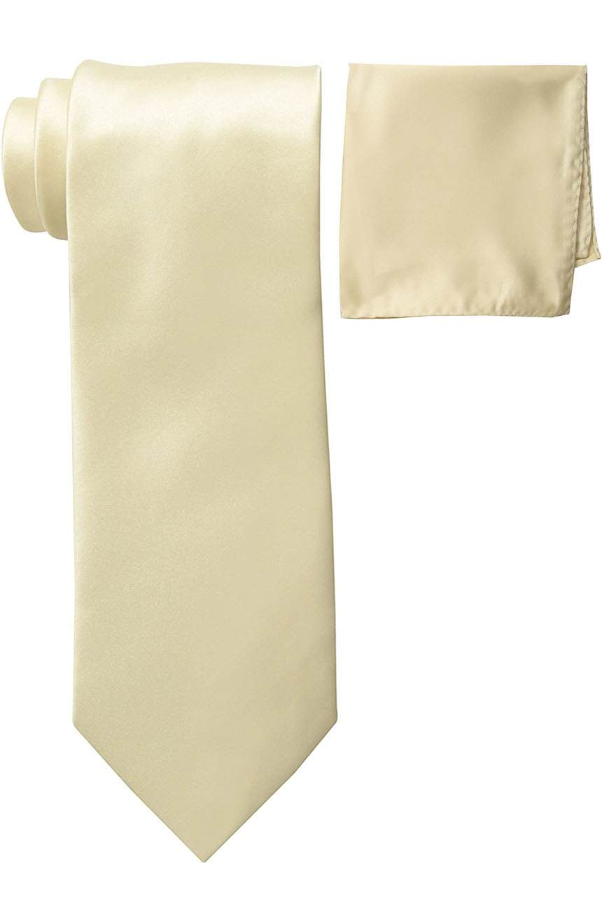 Silk Necktie & Pocket Square Set