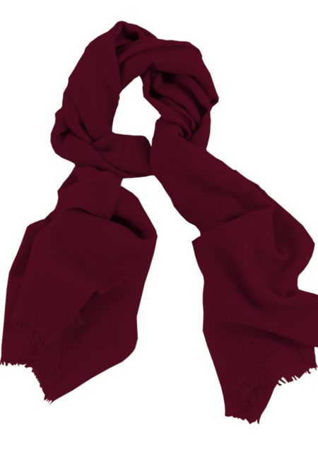 Cashmere wrap scarf womens in 100% cashmere dark burgundy color, beneficial as a wedding wrap, travel wrap scarf, or a winter scarf.