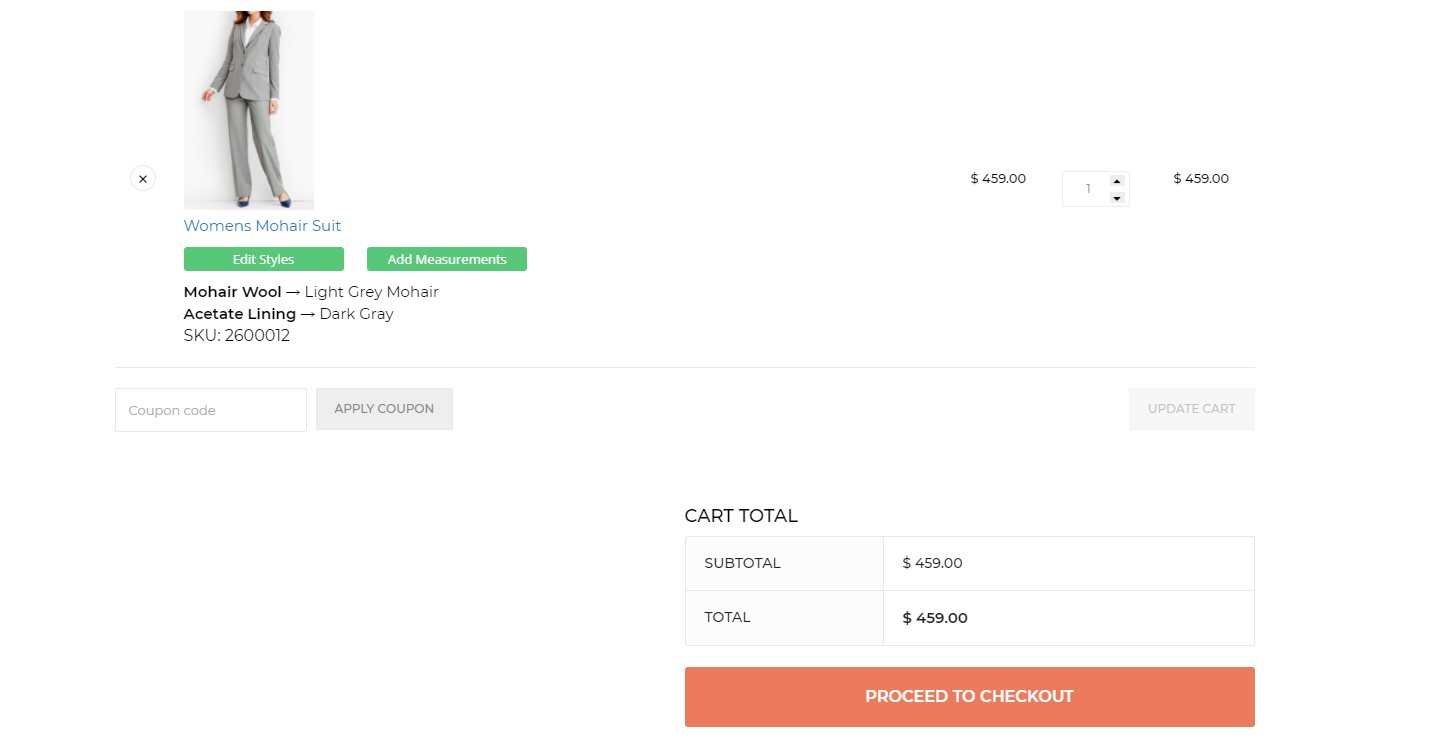 Add measurement tab image to illustrate how the ordering process works on the Baron Boutique website.