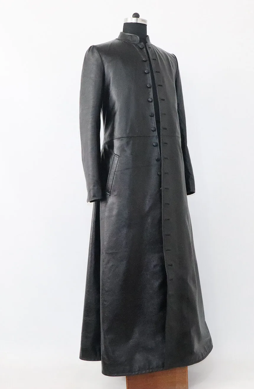 Matrix Reloaded Leather Coat | The Neo Trench Replica | Matrix 2