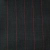 Charcoal With Red Stripes